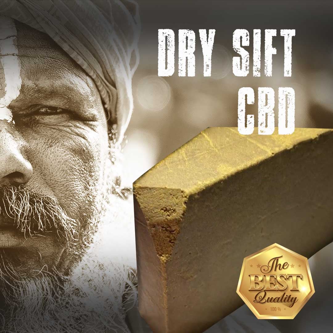 Dry sift CBD